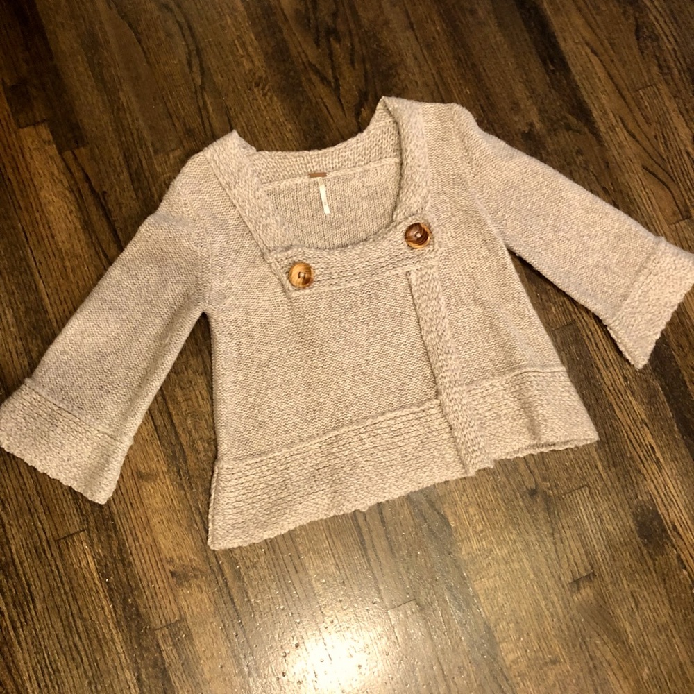 Free People cropped sweater